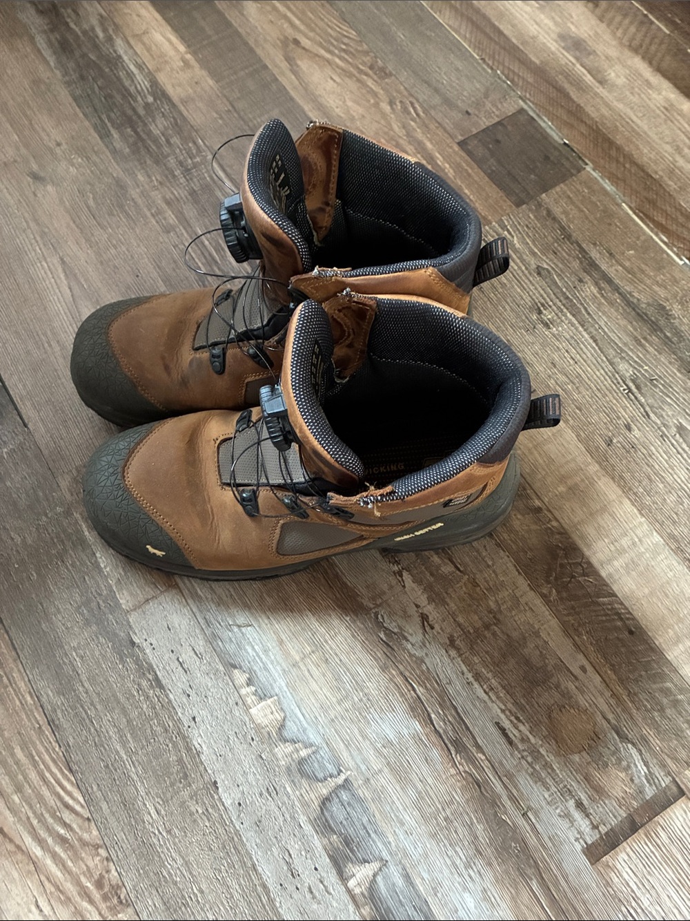 Irish Setter Men's Brown and Black Work Boots